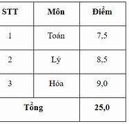 Cách Tính Điểm Học Bạ 3 Học Kì