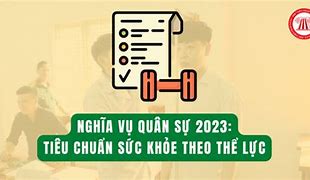 Tiêu Chuẩn Sức Khoẻ Nghĩa Vụ Công An 2023